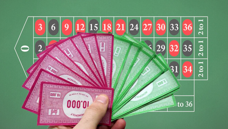 Bij Fake Money Roulette speel je met virtueel geld