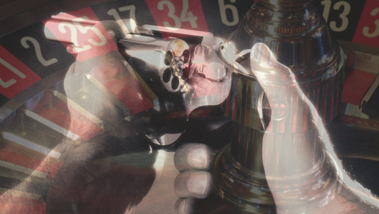 Russische Roulette spelen is erg gevaarlijk